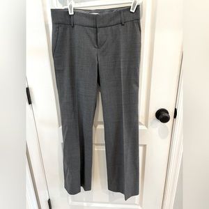 Banana republic gray suit pants 0p.